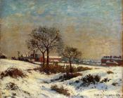 卡米耶 毕沙罗 : Landscape under Snow, Upper Norwood